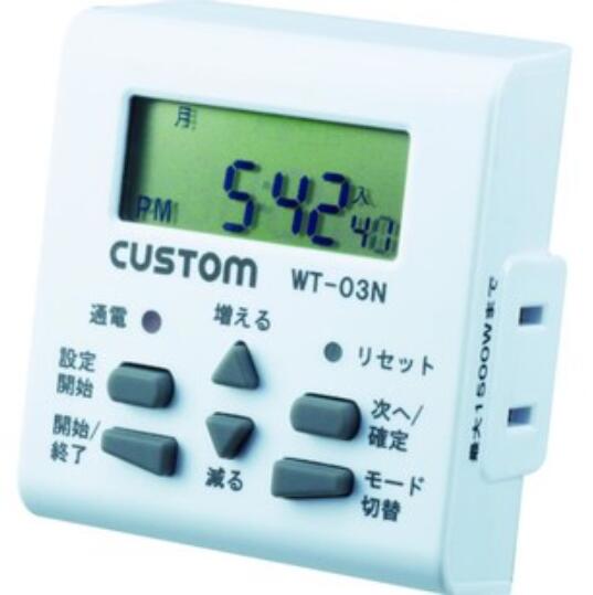 CUSTOM日本东洋每周计时器WT-03N详询  关159-0897-0566