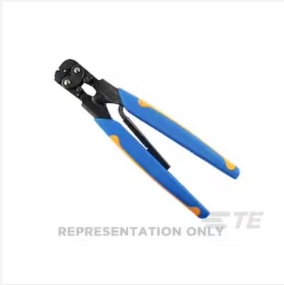 TE泰科便携式双动手动压线钳工具开式压线筒720725-1青岛平山