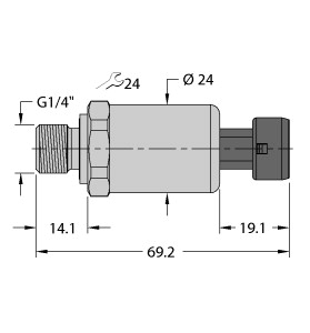 TURCK德国图尔克  压力变送器 PT100R-2104-I2-MP11