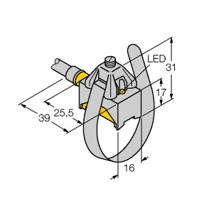 TURCK德国图尔克  磁场传感器  BIM-KST-AP6X