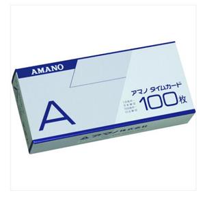 AMANO安满能业余时间记录器用时间卡B-CARD刘15621198049