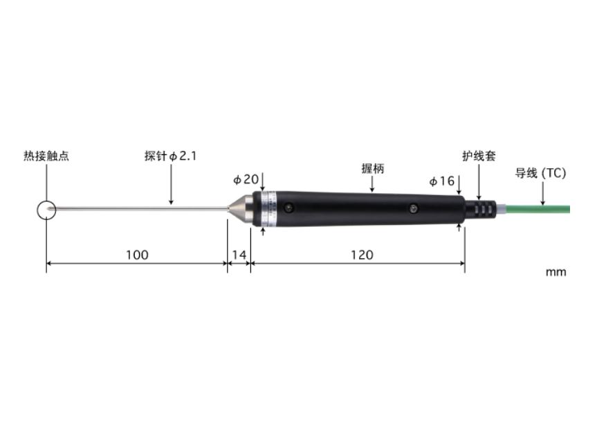 Anritsu安立计器液体半固体用内部温度传感器BS-21E-010-TC1-ANP刘15621198049