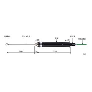 Anritsu安立计器液体半固体用内部温度传感器BS-21E-010-TC1-ANP刘15621198049