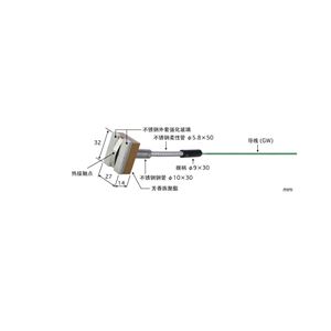 日本 ANRITSU安立計器表面温度传感器 MG-64E-GW1-ANP