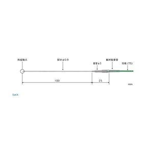 日本 ANRITSU安立計器    液体・半固体用内部温度传感器  BS-91E-010-TS1-ANP