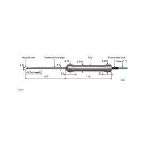 日本ANRITSU安立計器 食品用内部温度传感器 BC-91E-010-TS1-ANPC
