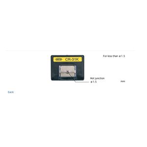 日本 ANRITSU安立計器 烙铁头专用温度传感器 CR-31E