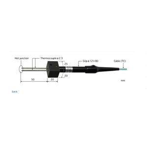 日本ANRITSU安立計器 溶融金属表面用 524E-TC1-ANP