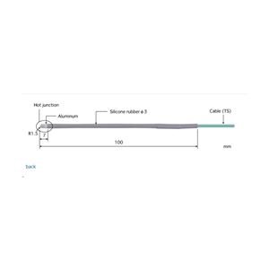 日本ANRITSU安立計器直肠用柔软型温度传感器 1600E-TS1-ANP
