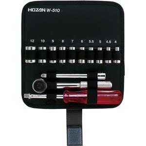 日本HOZAN宝三 W-510 套筒扳手