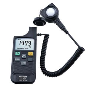 CUSTOM东洋LX-3000带LED模式的数字照度计青岛平山技研刘156-21198049