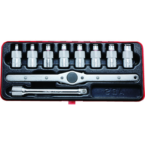 日本KOKEN山下工业3261套筒9.5mm插入角10件 李:157*1387*6121