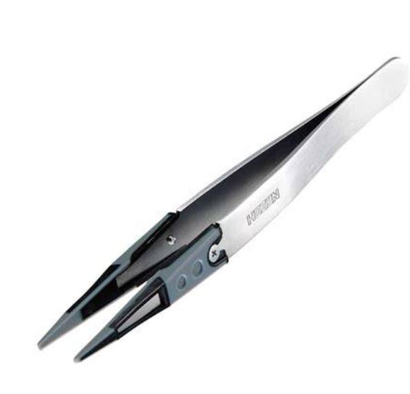 HOZAN宝三P-640J-1头软芯片镊子现货详询  关159-0897-0566