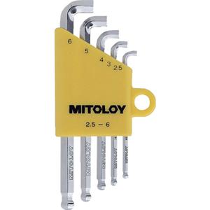 日本MITOLOY水户工机HBS500S内六角扳手套装青岛平山郭-158-54210565