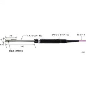 日本ANRITSU安立TH-14K-010-1-TC1-ASP温度传感器 李:157*1387*6121