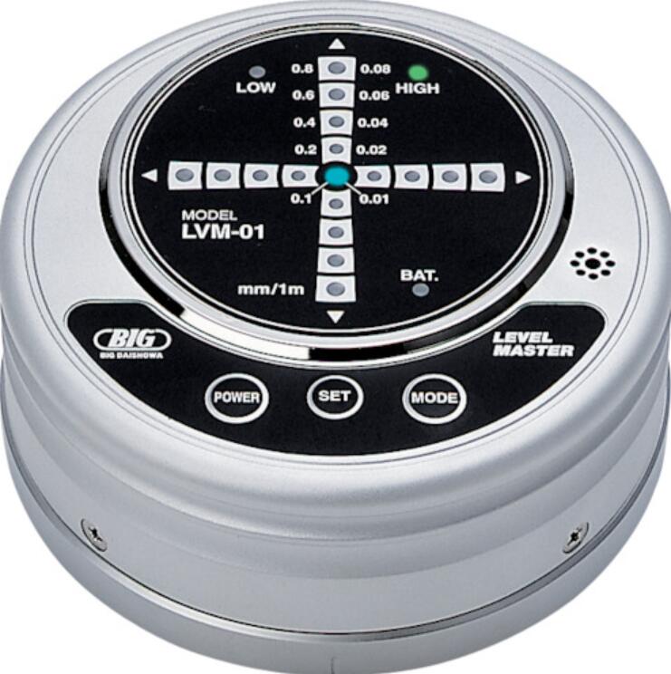 日本BIG大昭和LVM-01高精度精密电子水平仪详询  关159-0897-0566