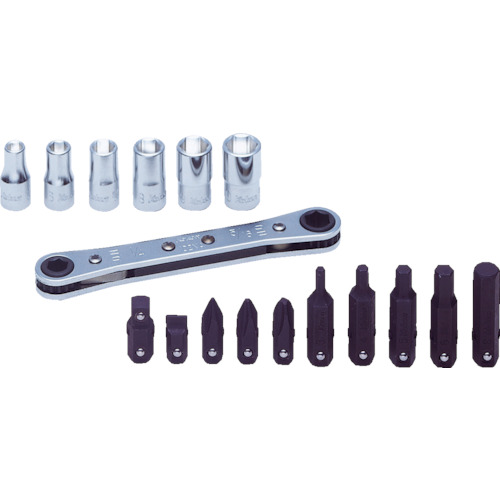 日本KOKEN山下工业R810D棘轮扳手套装/螺栓拧紧详询  关159-0897-0566
